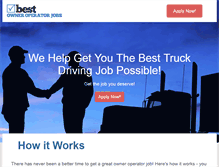 Tablet Screenshot of bestowneroperatorjobs.com